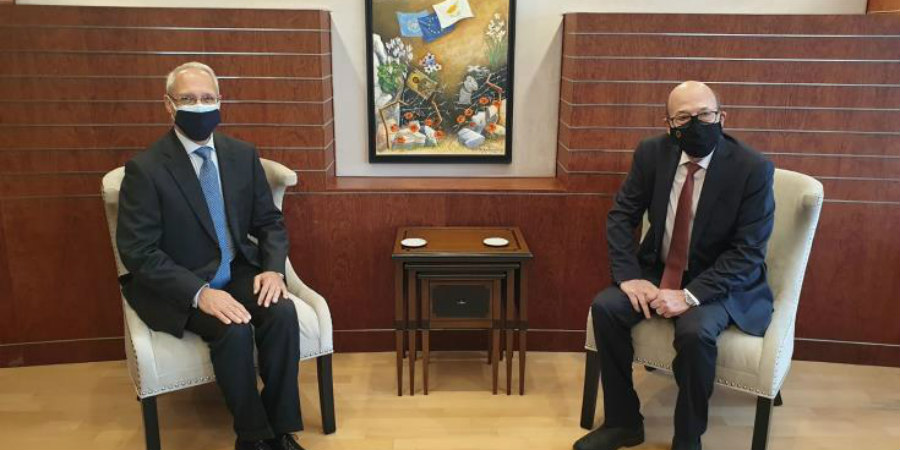 Τη θέση αρχών της Ιταλίας στο Κυπριακό εξέφρασε ο Πρέσβης σε συνάντηση με Πρόεδρο της Βουλής